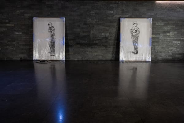 Adel Abdessemed, Mon enfant, exhibition view, ©Adel Abdessemed, Paris ADAGP 2023. Photo : Alberto Ricci