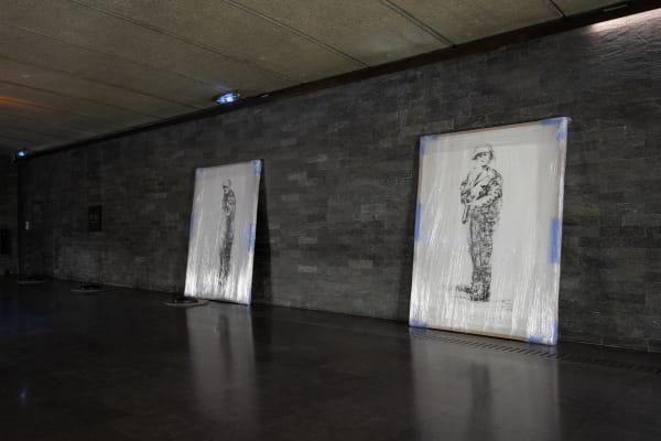 Adel Abdessemed, Mon enfant, exhibition view, ©Adel Abdessemed, Paris ADAGP 2023. Photo : Alberto Ricci