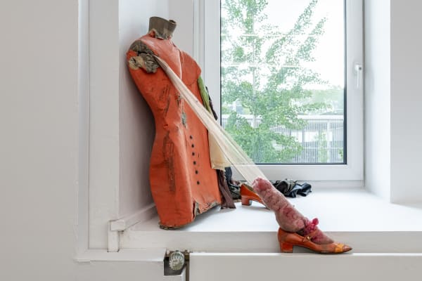 Ausstellungsansicht Marianne Berenhaut - De Bon Cœur | De Bunker, Kunsthalle Recklinghausen 2023, Foto: Caroline Schlüter