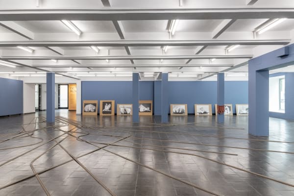 Ausstellungsansicht Marianne Berenhaut - De Bon Cœur | De Bunker, Kunsthalle Recklinghausen 2023, Foto: Caroline Schlüter