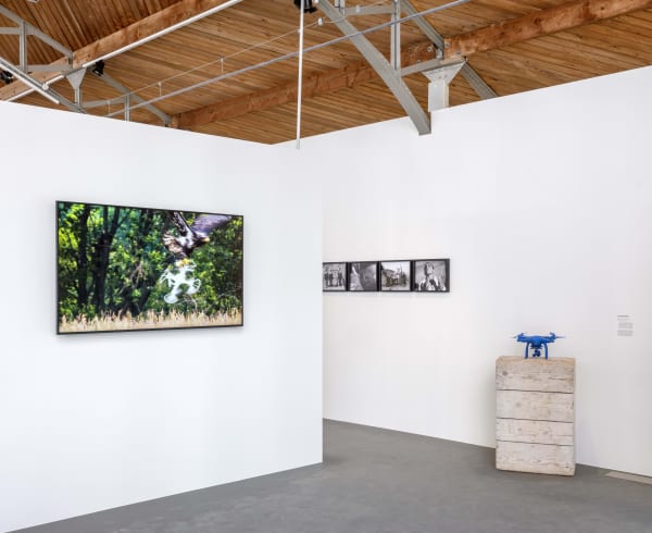 "Dans l'air, les machines volantes" au Hangar Y, Commissariat : Art Explora, Marie-Laure Bernadac and Blanche de Lestrange, © Luc Boegly