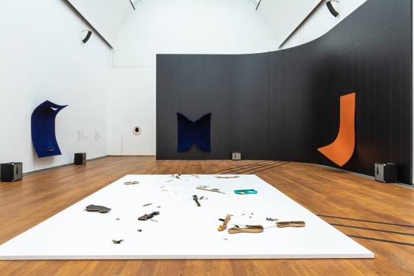 Exhibition view 'Estuaries' , 2024, Hamburger Bahnhof ©Laura Fiorio