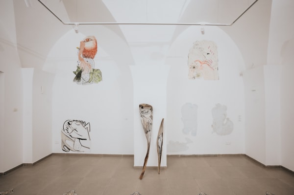 Aysha E Arar, Amphibia, exhibition view