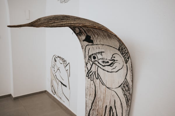 Aysha E Arar, Amphibia, exhibition view
