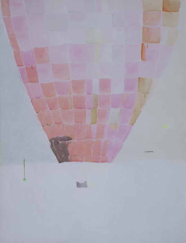 Simulated Life-Ballon 2 模拟人生——热气球2, HAN Feng 韩锋, 2007, Acrylic on Canvas 布面丙烯, 130 × 100 cm