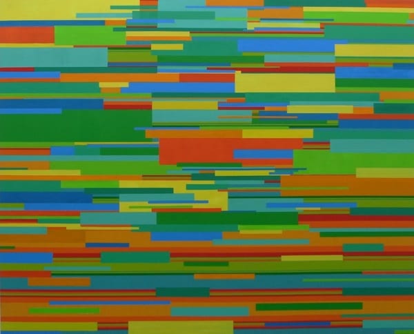 Ba, Spectrum 光谱,钡, ZAKA, 2012, Acrylic on canvas 丙烯, 成品布, 122 x 150 cm