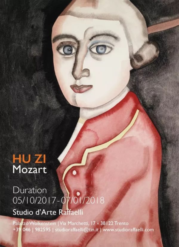 HU Zi is having her solo exhibition “Mozart” in Italy