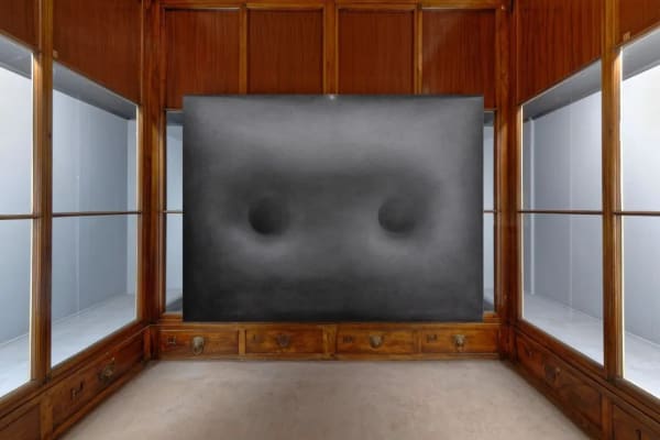 Connector I, II, III 连接体 I, II, III, ZHANG Yunyao 张云垚, 2022. Graphite pencil on felt 石墨铅笔毛毡, 200 × 264...