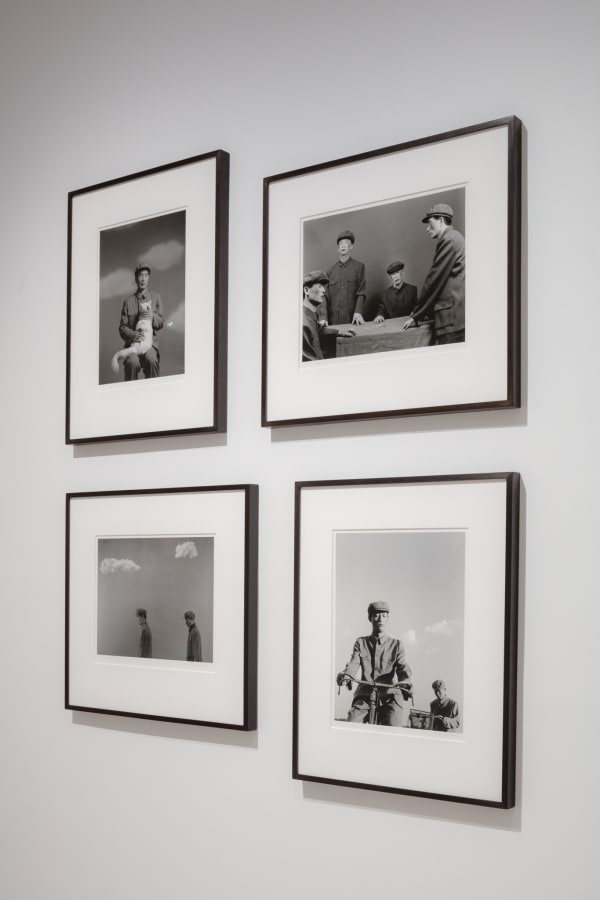 Some Days series 2002-09 某一天系列 2002-09, WANG Ningde 王宁德, gelatin silver prints 纸基盐银相纸, 4 pieces 4件, dimensions variable 尺寸可变