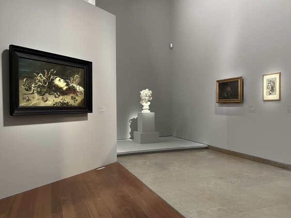 “美杜莎的凝视”展览现场, 2023, 图片致谢张云垚 Installation view of “In Medusa’s Gaze,” 2023. Photo courtesy of ZHANG Yunyao.