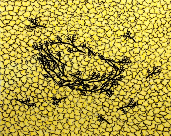 Hencoleman2015Afoolsarrangementiicharcoalandink