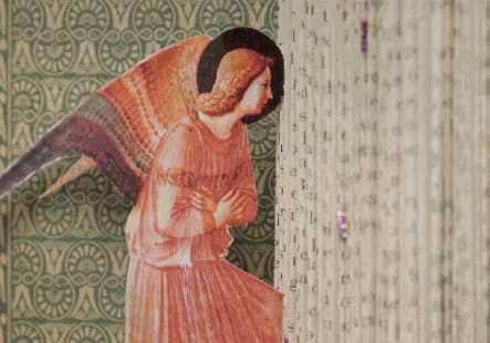 Monica Fierro's artwork 'The Annunciation' wins the XLII Salón de Arte Sacro de Tandil, Argentina