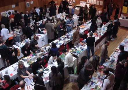 Patricia Swannell is exhibiting an artists book at the Small Publishers Fair