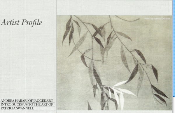 Profile of Patricia Swannell in The Marylebone Journal