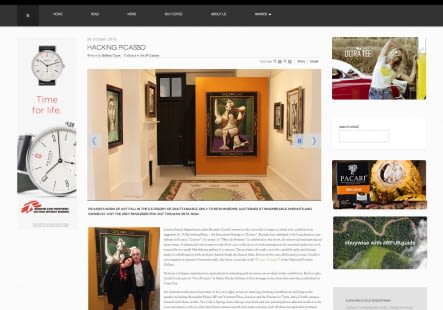 Cinalli - A Ravishing Muse featured in Sublime Magazine