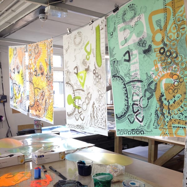 Reproduction use of polymer coated photo plate