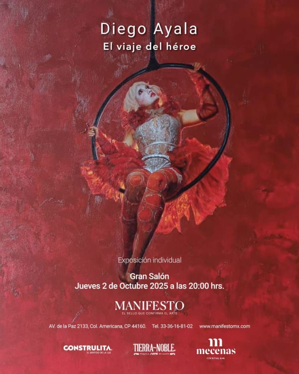 EL VIAJE DEL HÉROE - Diego Ayala Exposición Individual - Gran Salón