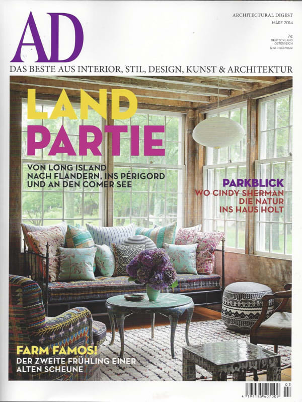 AD - Architectural Digest , WAS KOMMT, DAS GEHT