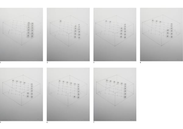 Anthony McCall, Traveler (from Lower Right), 2012