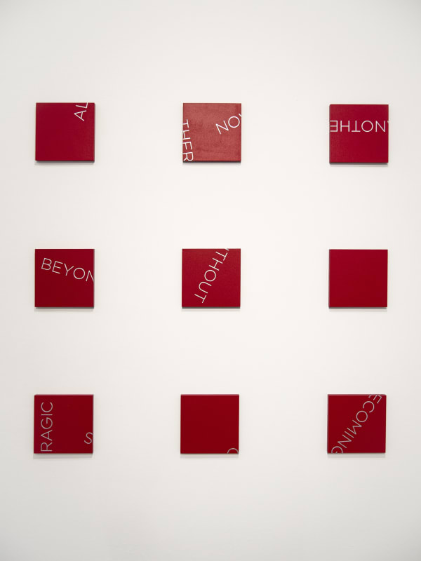 Robert Barry, Untitled, 2020