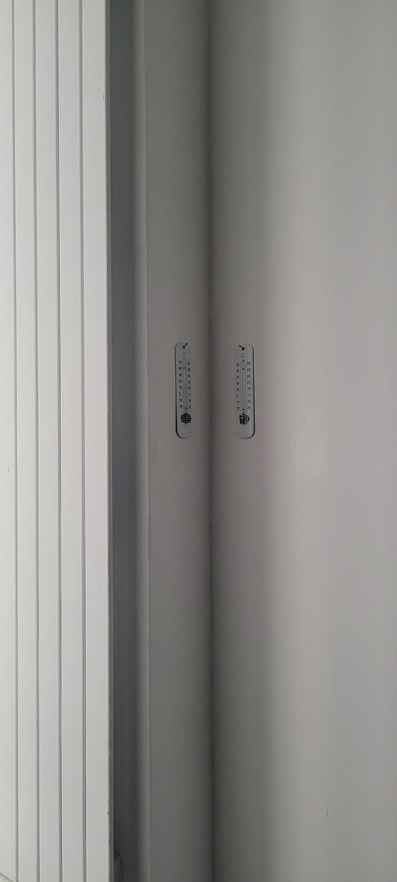 Michel Verjux Temperature, 1983