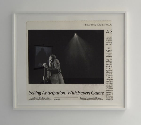 Joseph Grigely, Songs without words (Maxwell), 2012