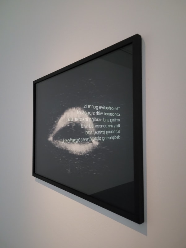 Christian Boltanski Les Mots de Beckett I, 2005