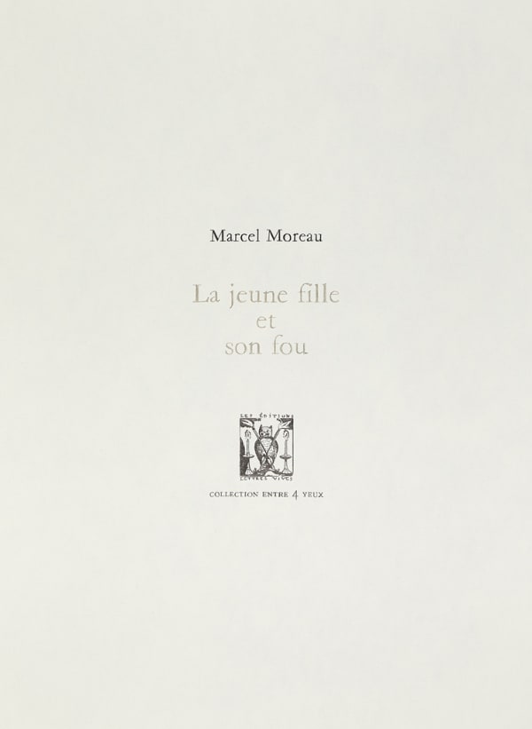 Claire Morel, La jeune fille et son fou, 2017