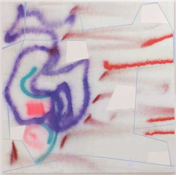 GINNY, 2021, acrylic on canvas, 150 x 150 cm