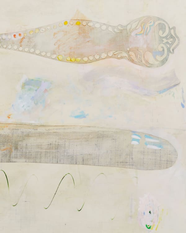 Detail, Wer will schon dreckiges Silber erben (Who wants to inherit dirty silver), 2020