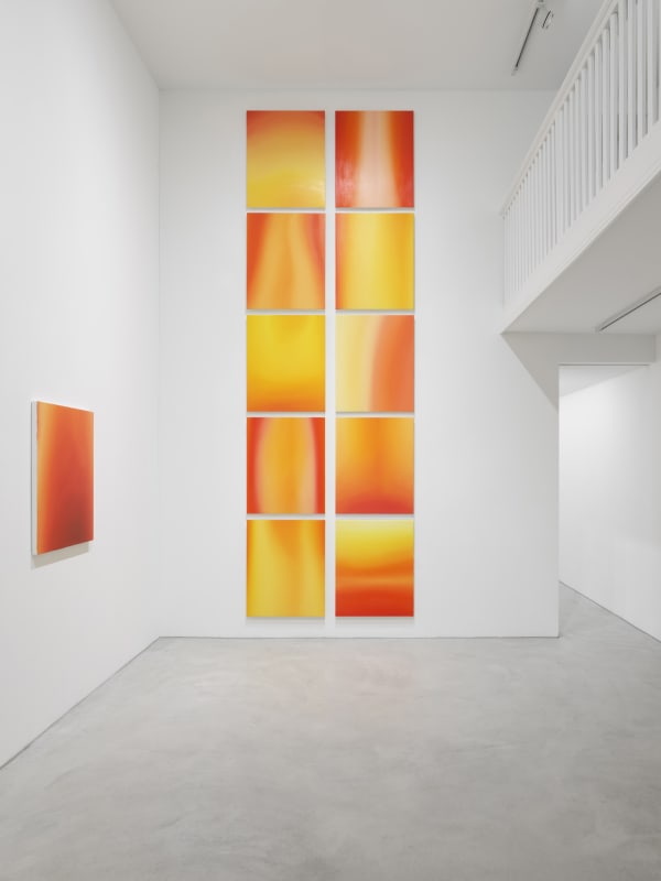 Each, Glowing Hour, 2024, oil on canvas, 80.3 x 65.1 cm