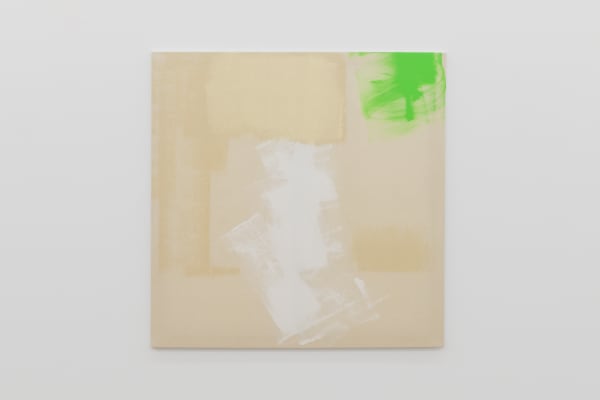 Renée Levi, Myra, 2024, acrylic on cotton, 120 x 120 cm