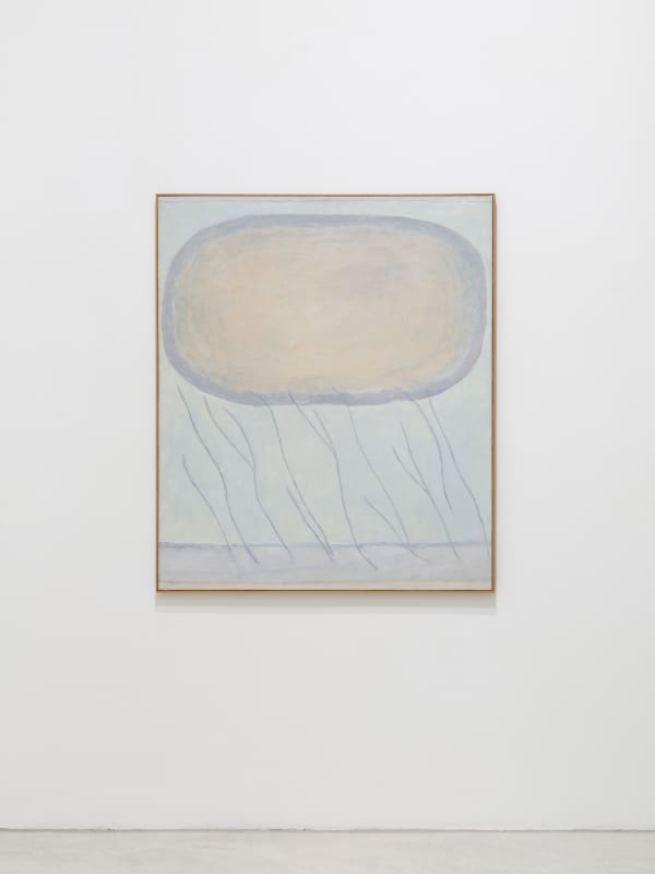 Helle Landschaft, 1974, oil on canvas, 126 x 107 cm
