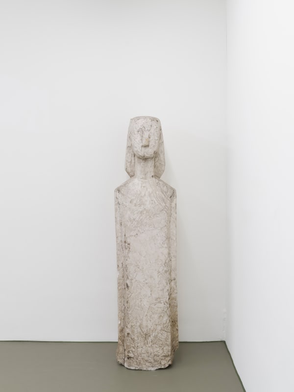 Untitled, zirka 1955, plaster, 123 x 30 x 30 cm