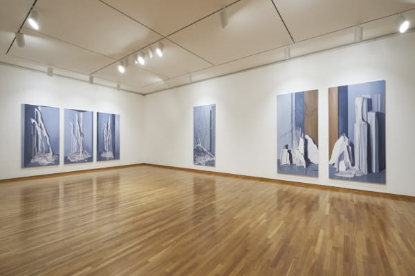 installation view: Blue Window, Kumho Museum of Art, 2021. Photo by Lee Eui Rock