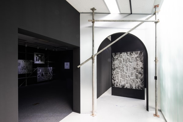 Installation view: Carved Space, Lee Eungno Museum of Art, 2020