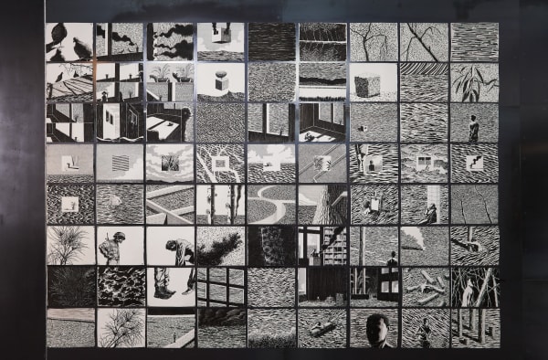 Installation view: A Drift Trip, Artspace128, 2021