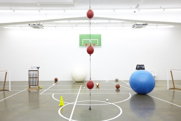 Installation view: 13 Balls, Artclub 1563, 2012