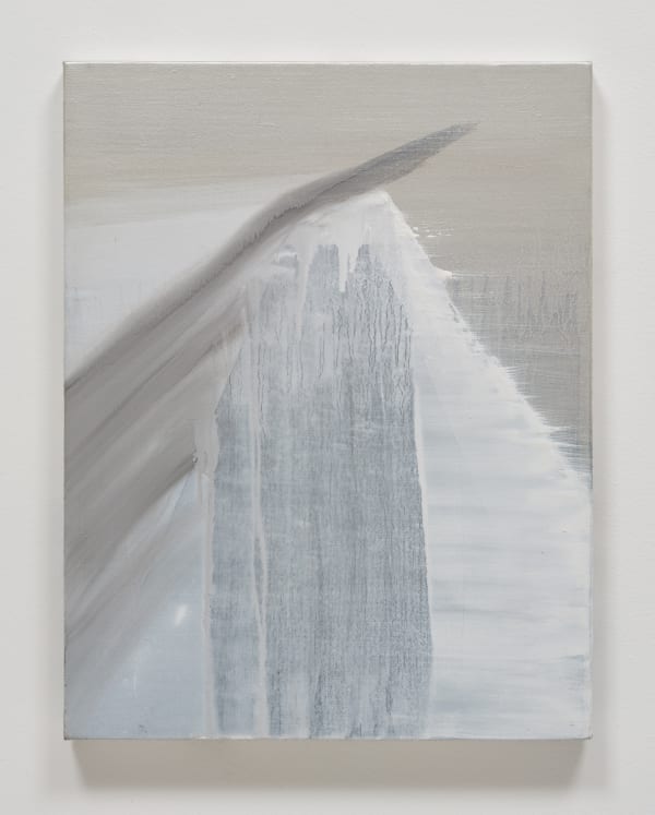 A Winter Hill 02, 2021, oil on canvas, 41 x 31.8 cm