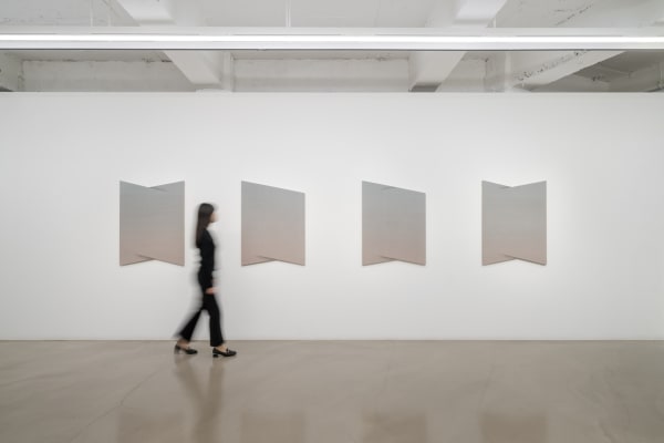 Installation view: Lagrange Point: Suzanne Song and Kim Sang Gyun, Gallery Baton, 2023. Courtesy of Gallery Baton