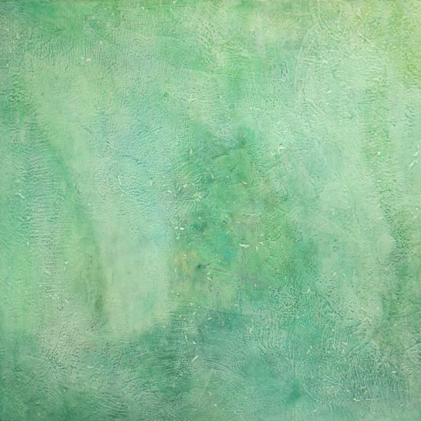 Winter Green , 2022, oil on canvas, 110 x 110 cm