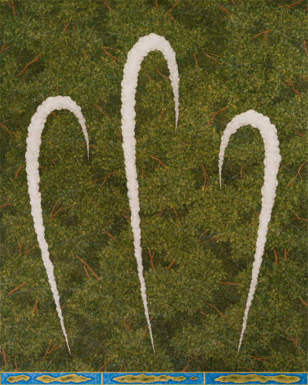 Range_2, 2021, acrylic on canvas, 227.3 x 162.1 cm