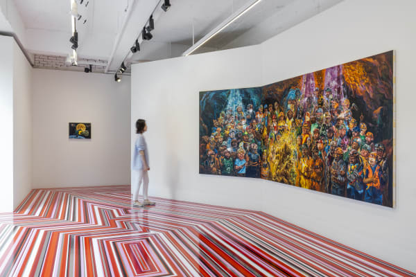 Installation view: Bae Yoon Hwan, What In My Back Yard !, Gallery Baton, 2022 Courtesy of Gallery Baton, photo by Jeon Byung Cheol