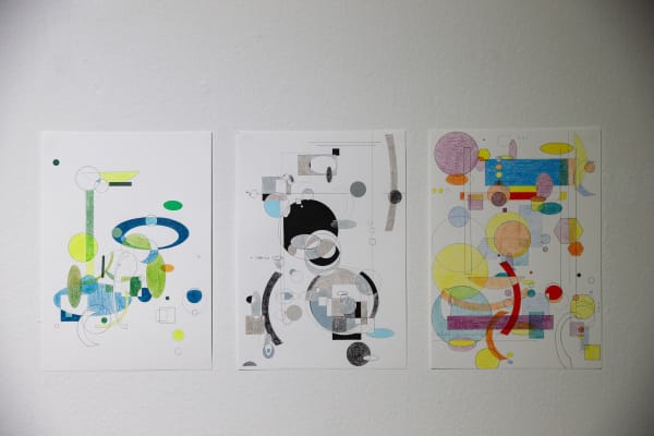 Installation view: The River Flowing Underground, Daegu Art Factory, 2023