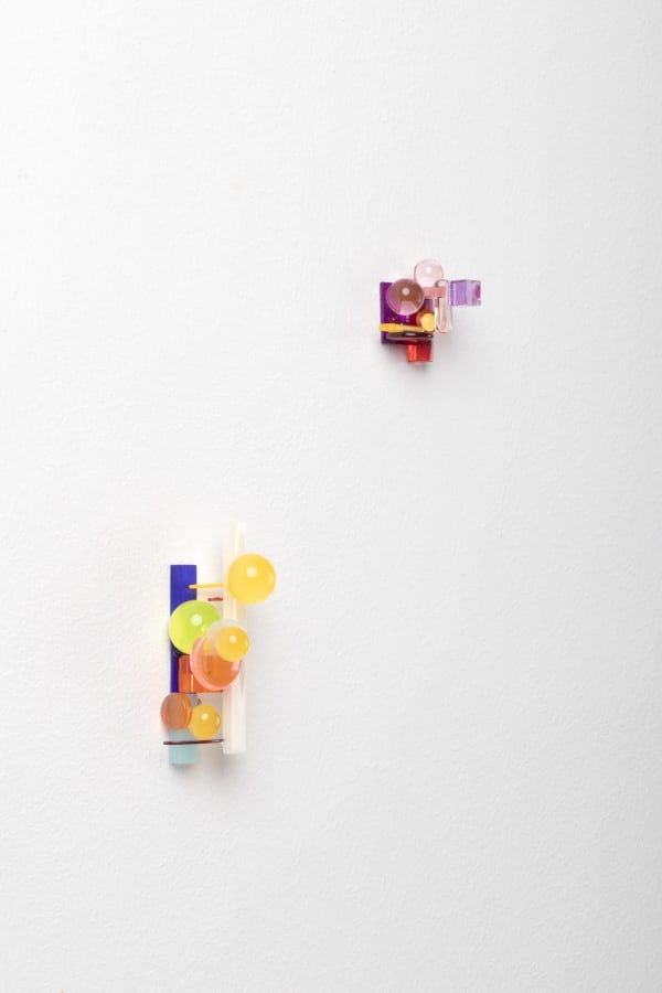 Gallstone_0.013,0.005, 2021, resin, pigment, acrylic, foamex, diasec, 40 x 40 x 3cm