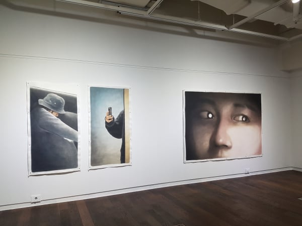 Installation view: Eerie, Kyobo Art Space, 2021. Photo by Yang Yoo Yun