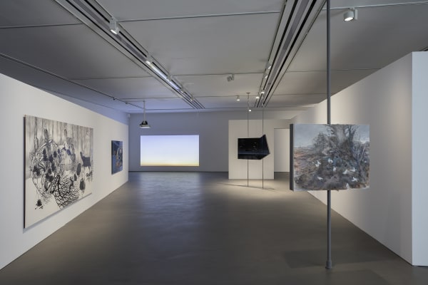 Installation view: Rales, Wheezes and Crackles, Doosan Gallery, 2022