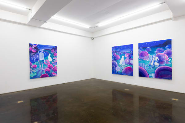Installation view: Great to See You, Gallery Lux, 2021