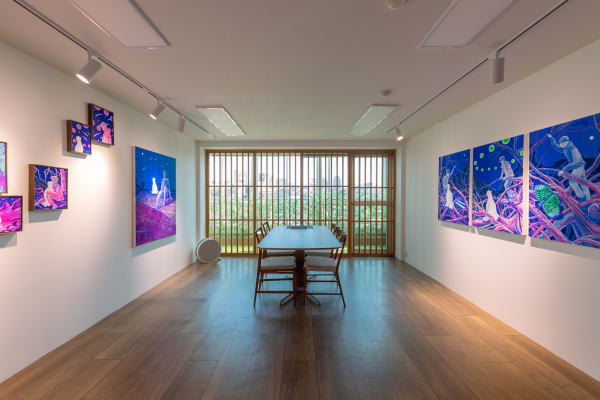 Installation view: On the Rooftop, Cl Art, 2022