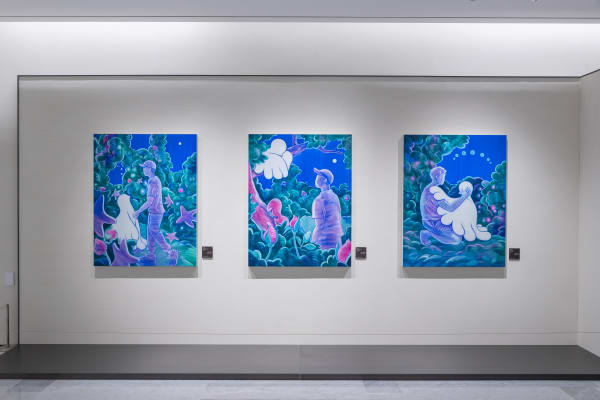 Installation view: Rosy Walk, Shinsegae Gallery , 2023
